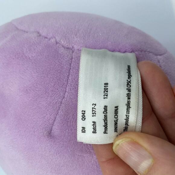 Squishmallows Purple Butterfly Squeeze & Cuddle Me Wren Plush Toy Mini Size D - Picture 5 of 6